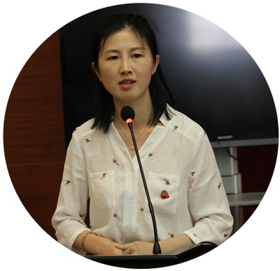 4一等奖获得者李姝正在向大家讲述《纪检人的初心》.JPG